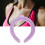 (Purple) Reusable Pink Neck Cooling Tube 5