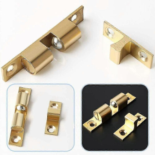 6Pcs Brass Double Ball Catch Roller Latches 2