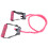 (pink) Pulling Rope Resistance Belt Elastic Arm Strength Trainer 1