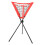 Triangular Net Bag Baseball Softball Batting Tripod Red 3