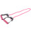 (pink) Pulling Rope Resistance Belt Elastic Arm Strength Trainer 2