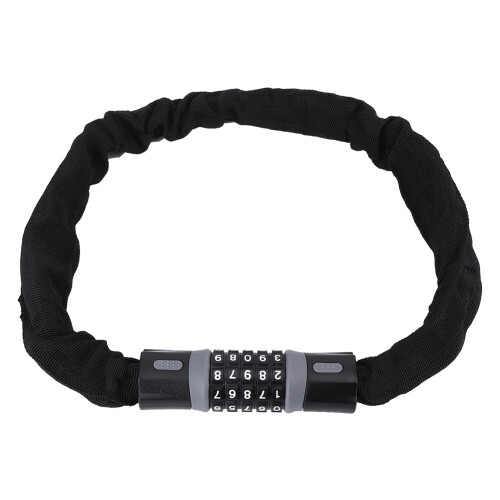 0.9m Bike Coded Lock Portable Electric Chain Lock Cycling Accessory 1
