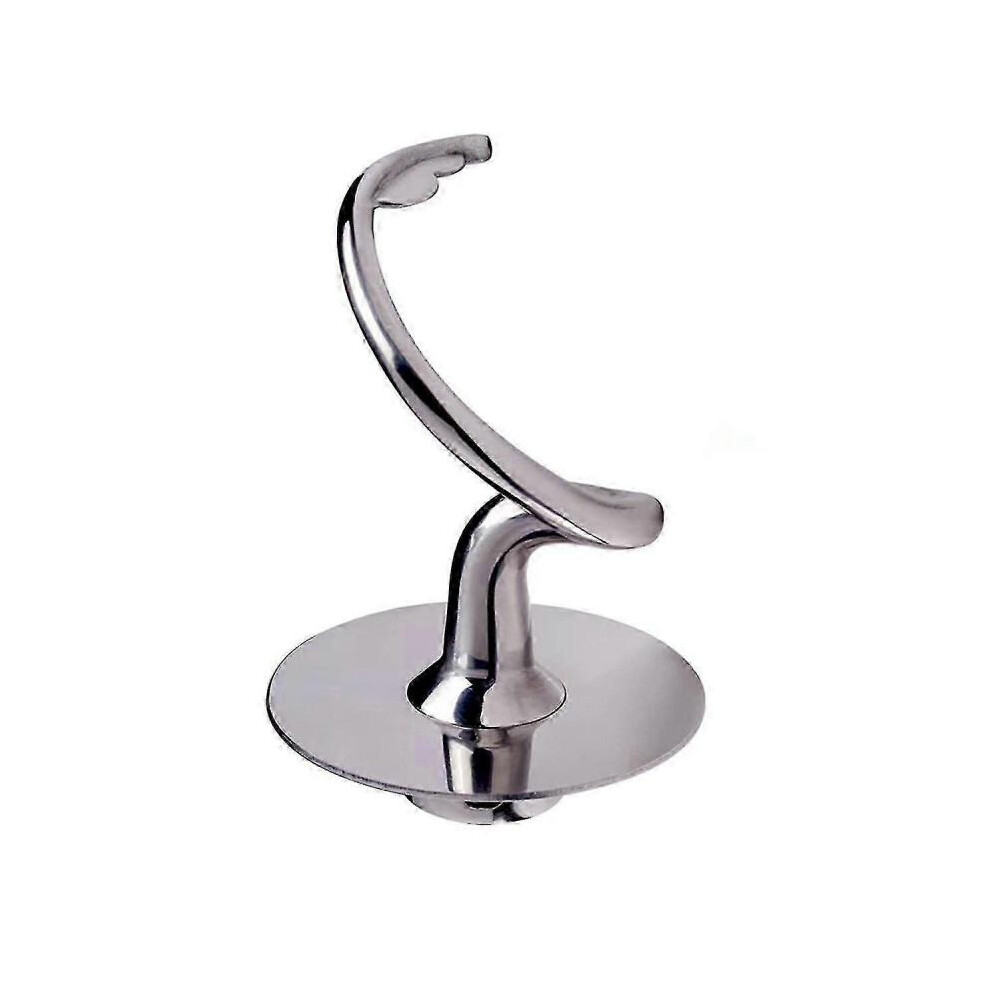 Stainless Steel Spiral Dough Hook For Kitchenaid Stand Mixer, Fits 4.5-5 Qt Mixing Bowl For Tilt-He