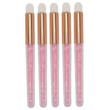 5pcs Glitter Crystal Lip & Lash Brush