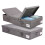 Foldable Storage Box with Lids Closet Blanket Toys Fabric Containers 1
