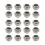 20 Stz Dreadlock Perlen Alu Haarzopf DIY Bart Schmuck 1