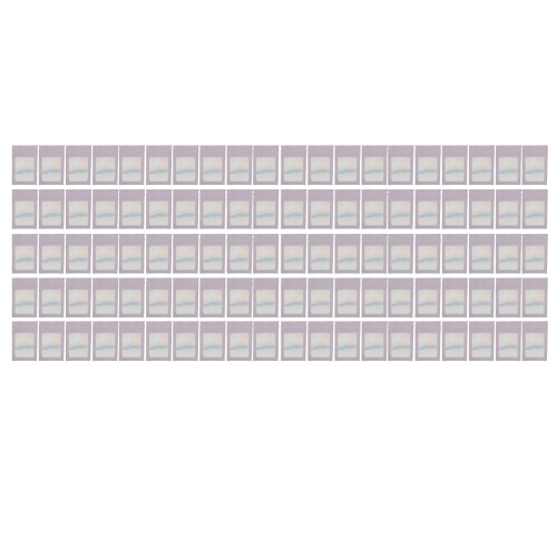 (Purple) 100x wiederverschließbare geruchsdichte Beutel 2