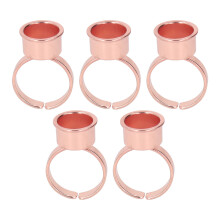 (Rose Gold) 5x wenkbrauw/lip tattoo inkt ring goud
