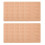 10pcs 3D Microblading Practice Skin Lip Shaped Silicone 2