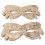 100x Butterfly Paper Eye Mask Soft DIY 2