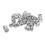 20 Stk Bartperlen Alu Wikinger Stil Haarperlen Accessoire 2