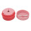 Silicone Cream Jars Portable Refillable Makeup Containers Set Pink 2