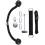 Strength Training Dumbbell Pin Expander Rope Set 2
