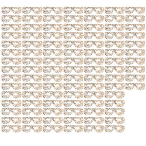100x Floral Hydrating Eye Mask Sheet Home