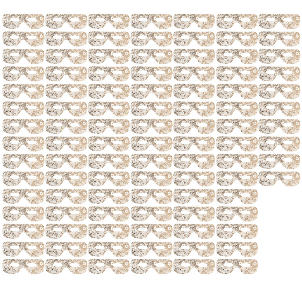 Golden 100Pcs Floral Hydrating Eye Mask Sheet For Beauty Salon Home