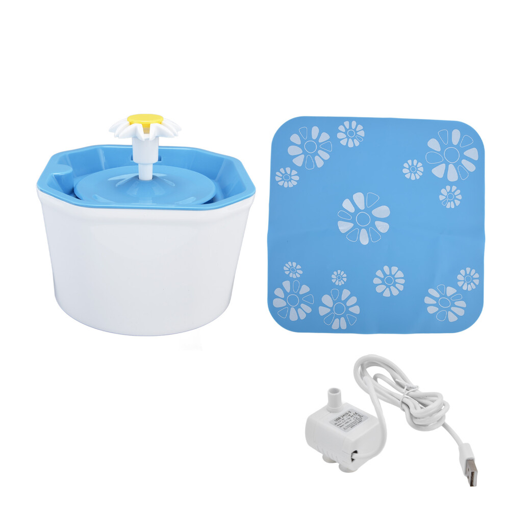 (Suit Version) 1.6L Pet Water Fountain Quiet USB Automatic Cat Dog Dispenser-image-OPC-PMMFSWC-NEW