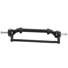 (Black) Front Axle Steering Rod for Tamiya 1/14 RC Tractor Truck Black