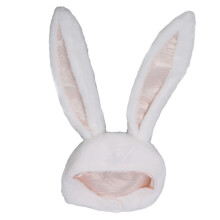 Witte Pluchen Konijnenhoed Cosplay