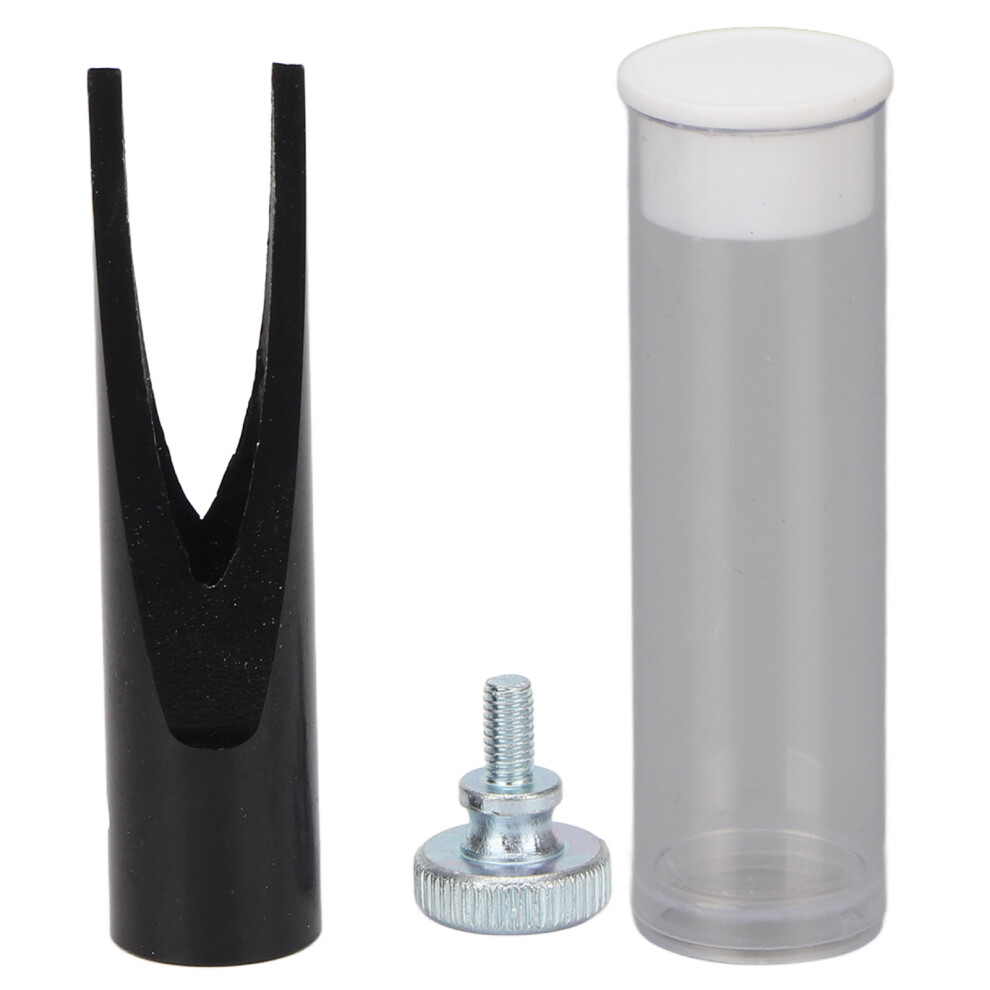 Black (Black) Eyebrow Pencil Sharpener With Fixing Screw Duckbill Aid