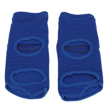 (XL 41‑42) 2x Boxhandschuh-Fußschutz PU-Leder Blau L 39-40