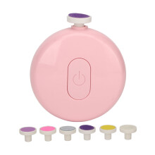 Elektrischer Baby-Nageltrimmer 6 Köpfe leise für Neugeborene