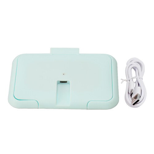 Draagbare Baby Fleswarmer USB Blauw