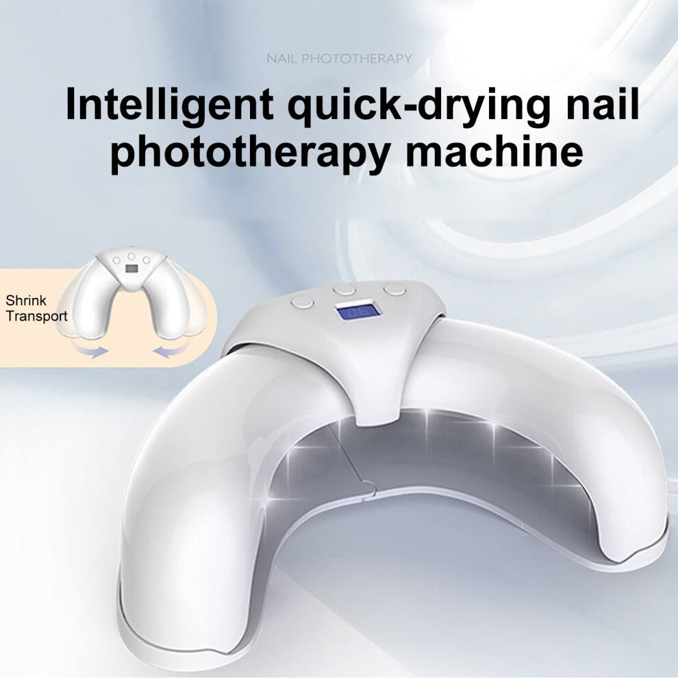 Light 36W Uv Led Nail Lamp Gel Polish Dryer 3 Timer Infrared Lcd
