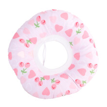 (Heart Shape Light Pink) 12.6" Heart Shape Ear Piercing Pillow for Side Sleepers