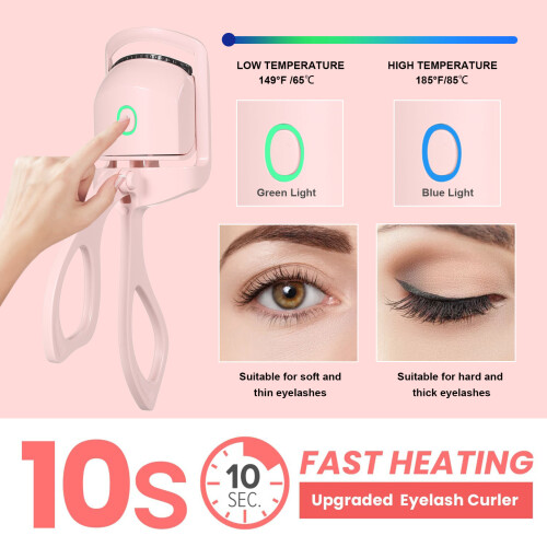 USB Rechargeable Heated Lash Curler 2