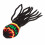 Dreadlocks Wig Hat with Long Black Dreadlocks Breathable Knit Beret 5