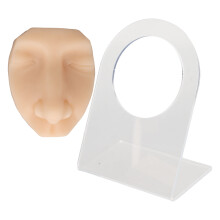 Siliconen Gezichtsmodel voor Sieraden & Acupunctuur