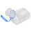 Orinale Uomo 1000ML Portatile con Coperchio Trasparente 1