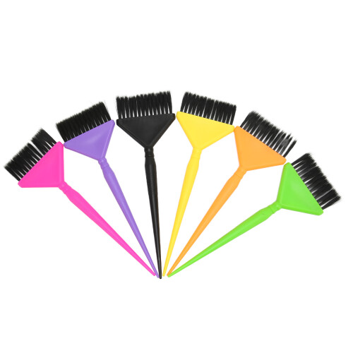 6x Färbepinsel für Haar, Multicolor, Salon & Heimgebrauch 2