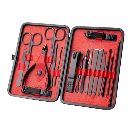 18Pcs Stainless Steel Manicure & Pedicure Set 1