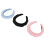 3x brede elastische hoofdband kleur 3