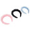3x brede elastische hoofdband kleur 5