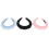 3x brede elastische hoofdband kleur 4
