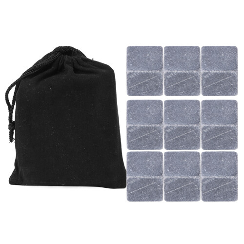 9pcs Whiskey Stones Reusable Ice Cube Cooler