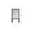 A2 Double-Sided Snap Frame Advertisement Stand with Black Aluminium Frame 2