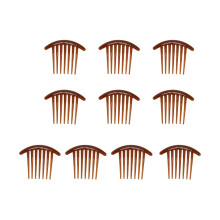 10x Haar-Seitkämme, glatt, ABS, für Mädchen