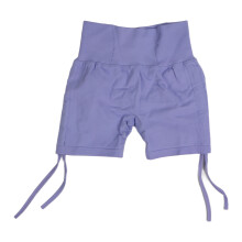 Zijde Yoga Shorts Hoge Taille Naadloos Zacht Lila