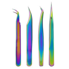 4x Stainless Steel Eyelash Extension Clips
