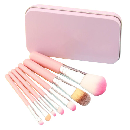 7-teiliges Make-up-Pinselset weiche Borsten für Anfänger
