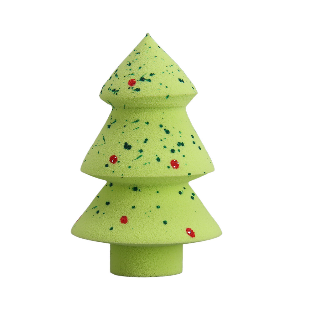 Powder Puff Green Christmas Tree Sequin Breathable Makeup