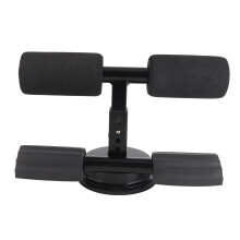 Sit-up-Gerät Ergonomisch Bauchtraining Saugnapf Schwarz