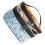 (Blue) Draagbare dubbele makeuptas blauw groot 4