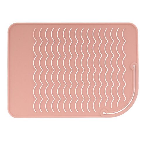 (Pink) Roze Hittebestendige Antislip Siliconen Mat 1
