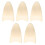 5x siliconen wimperspanner, hulpmiddel voor make-up 1