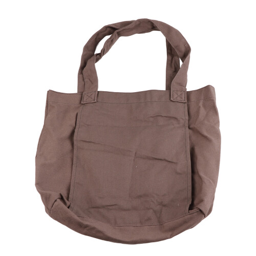 (Gray) Canvas Umhängetasche mit Yogamatte-Träger, grau