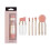 (Electroplated Gold) 5-in-1 Rose Gold Makeup Brush Set 1